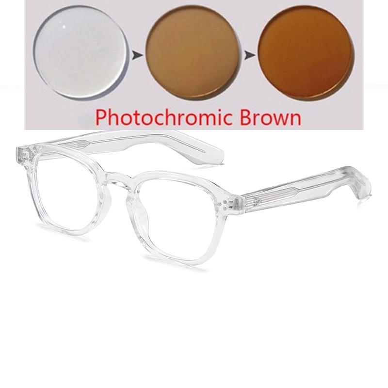 Rivet Frame Oval Student Myopia Spectacles 1.56 Single Anti Blue Rays Shortsighted Prescription Eyeglasses 0 -0.5 -0.75 To -6.0