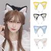 Furry Wolf Ear Headwear Cute Foxes Ears Headband Plush Hair Accessory Soft Hair Clip Animal Cosplays Accessories