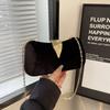French Large Capacity Evening Banquet Bag Phone Pouch Single Shoulder Box Handbag Make Up Storage Ladies Clutch Bag Women