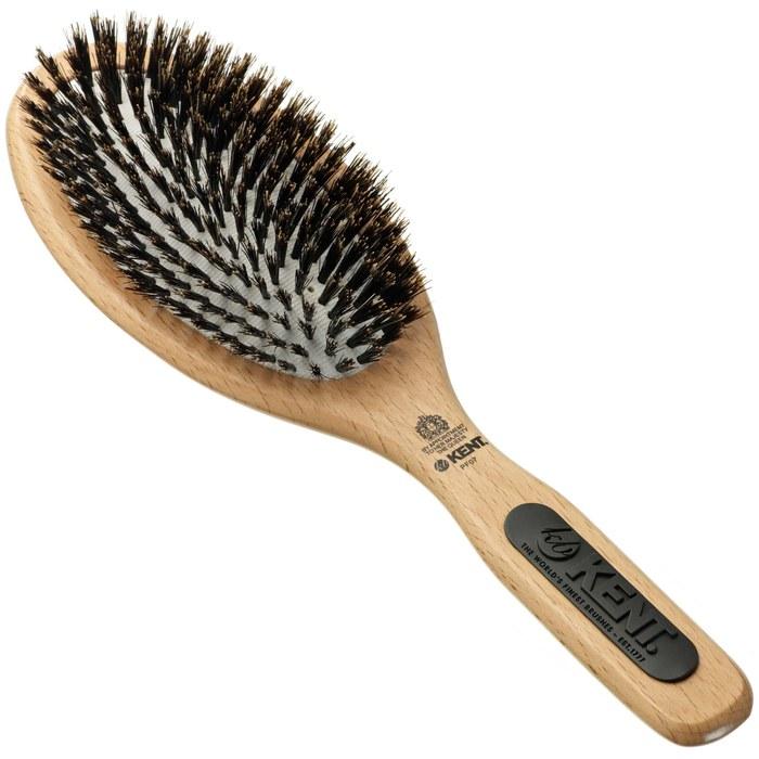 GB KENT Kent Medium Bristle Cushion Hair Brush PF07 Brown