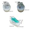 Stampo in silicone a forma di scarpe carine Stampo decorativo per ciondolo Stampo in silicone epossidico fatto a mano Stampi in resina epossidica Realizzazione di artigianato