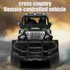 Children's remote-controlled toy car model four-wheel drive inertia off-road vehicle anti fall rebound cool drift
