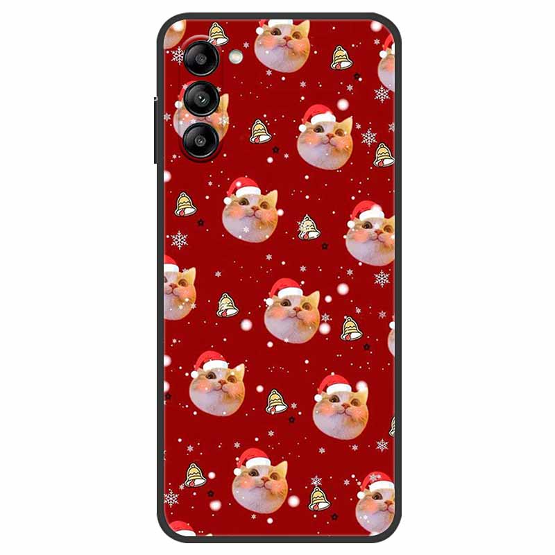 For Samsung Galaxy S23 Plus FE Ultra Case Cover Christmas TPU Soft Silicone Phone Back Cover Case for Fundas Samsung Galaxy S 23