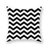 Nordic Simple Black Geometric Printing Pattern Cushion Cover Home Living Room Sofa Decorative Pillow Pillow Cover 45x45cm