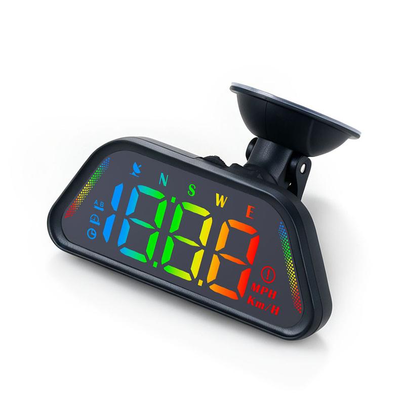 G23 Digital GPS Speedometer Universal HD LCD Color Font Projection HUD Multi‑Functional Car Head Up Display Tester