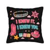 I Knew It I Knew You Cartoon Movie Square Pillow Cases TS Cushion Covers Customized Zippered Decorative Pillowcase for Sofa