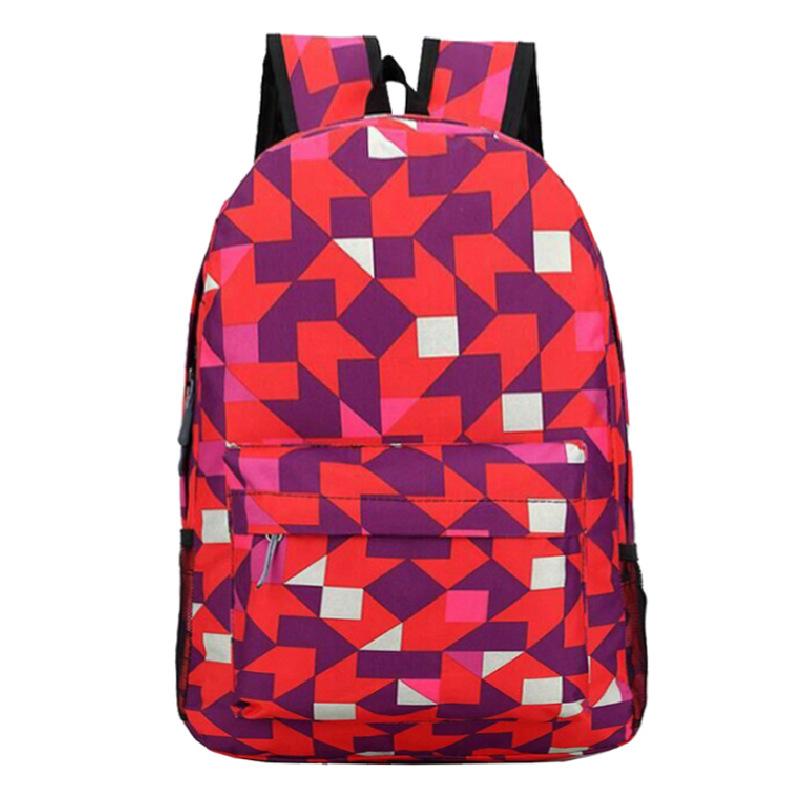 a customized teen backpack, a personalized multi-color student schoolbag, and a customized heat transfer heat transfer backpack.