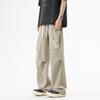 Men's and women's spring and autumn new tooling casual pants loose and versatile, thin and tall men's long pants