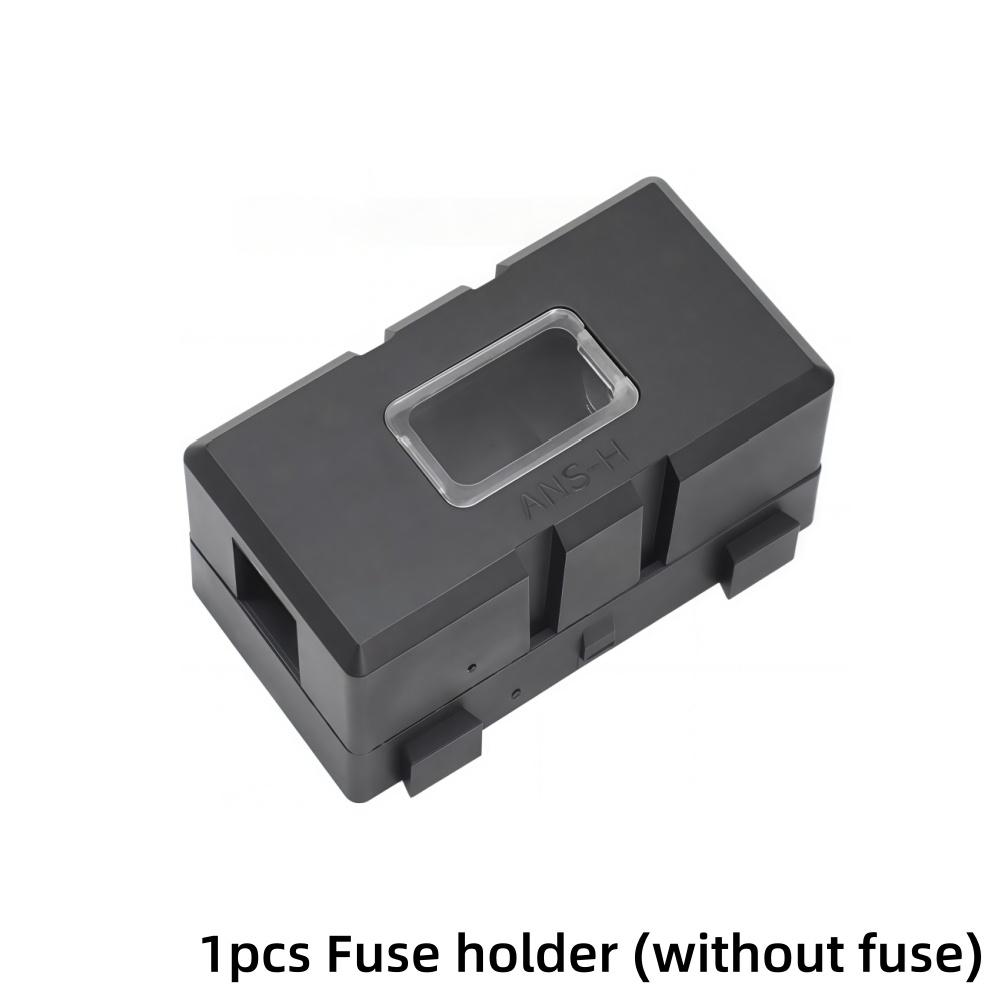 ANS-H Small Fuse Holder ANS-8 20A 50A 70A 80A 100A 150A 175A 200A Safety Plate Base Car Carrier Fuse Box Bolt Type car audio Fuse Holders1