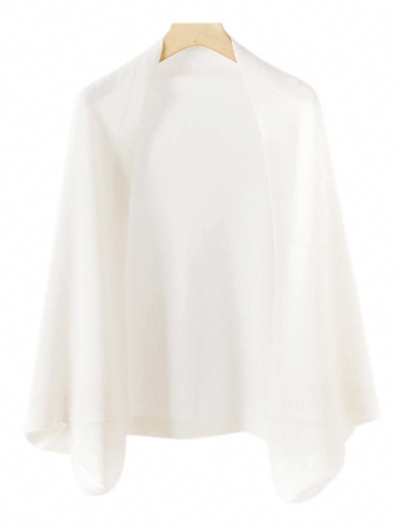 

100% шерсть женская вязаная шаль шарф мягкий теплый трикотаж кардиган накидка накидка защита плеча шея пашмина шарфы двойного назначения белый