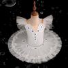 Children's Little Swan Ballet Tutu Tulle Skirt Girls Dance Performance Costume