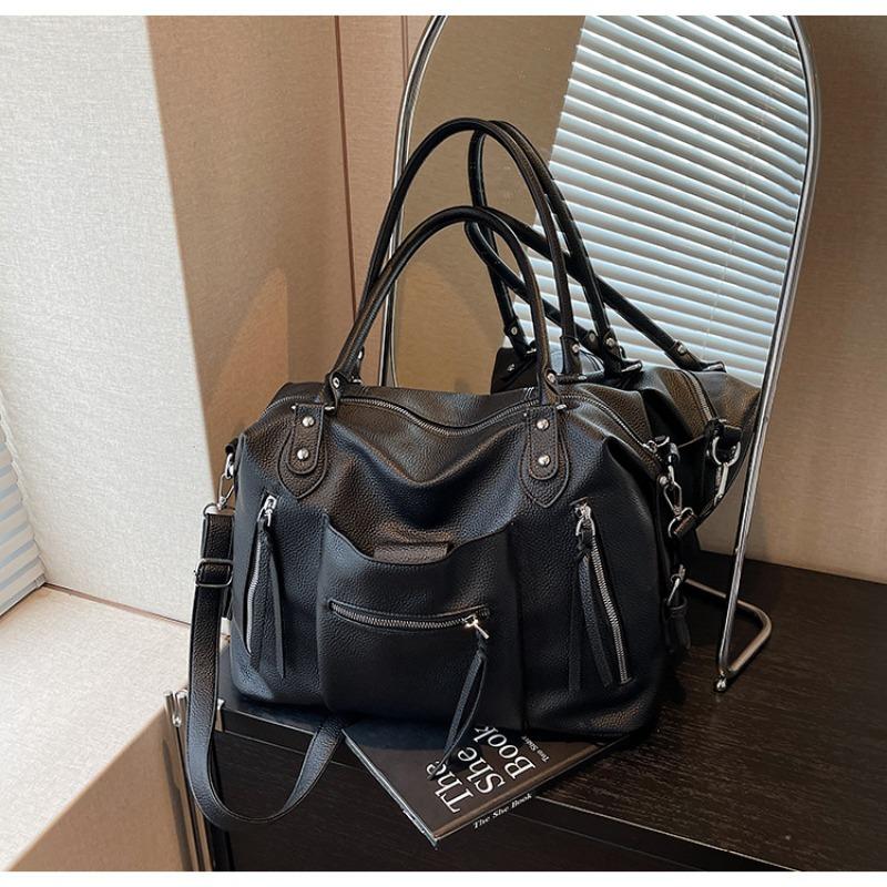 Large Capacity Retro Shoulder Tote Bag, New Commuter Oblique Span Bag, Portable Underarm Bag.