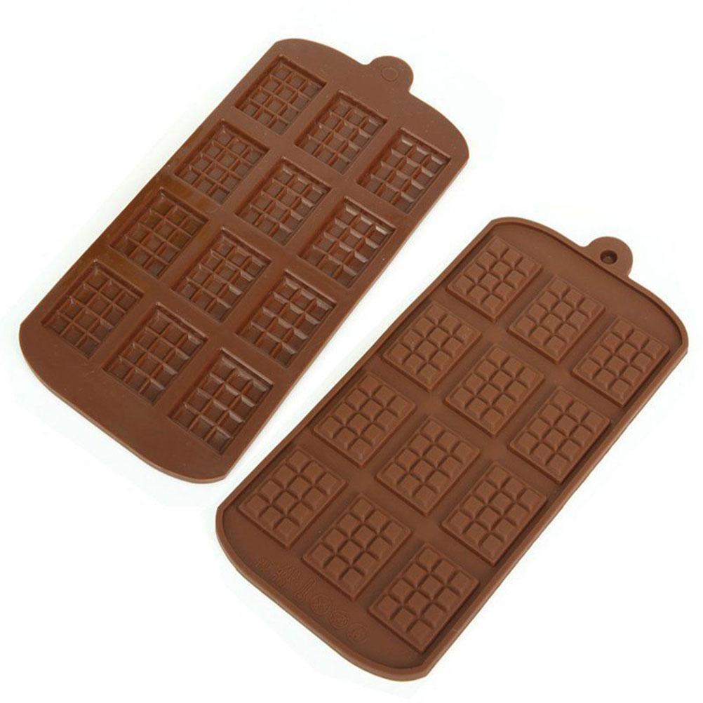 Silicone Mini Chocolate Mold Break Apart Chocolate Non Stick DIY Baking Mold