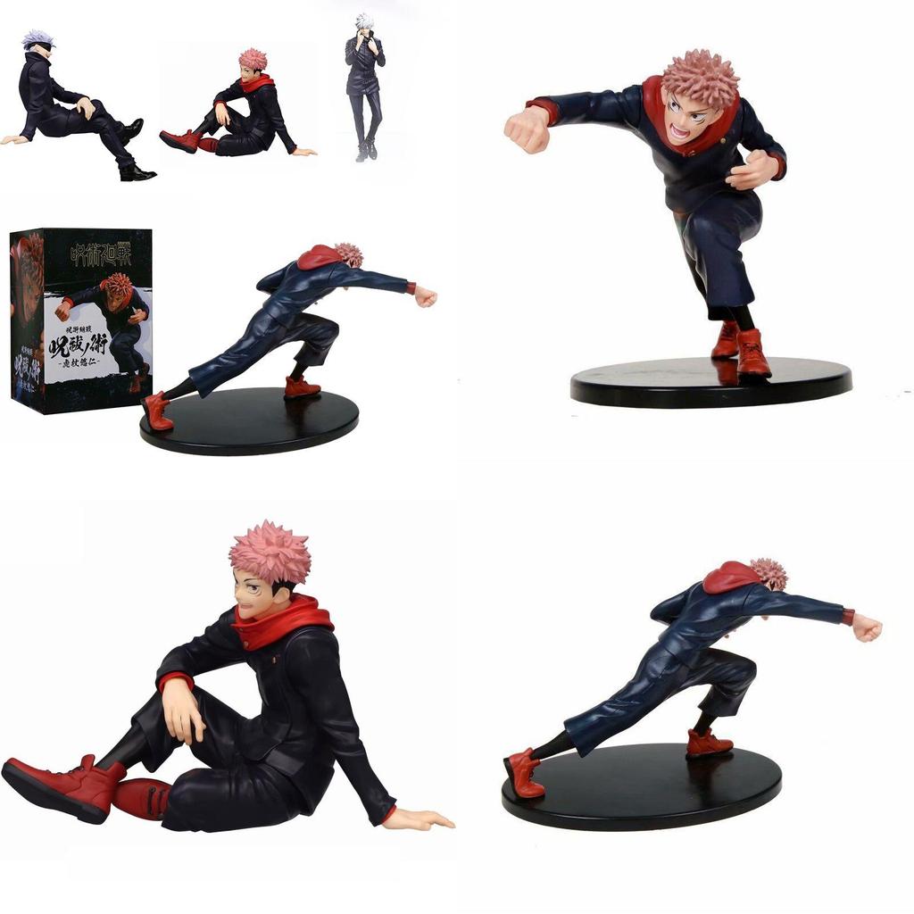 High-quality Pvc Jujutsu Kaisen Action Figure Yuji Itadori Satoru Gojo Collectible