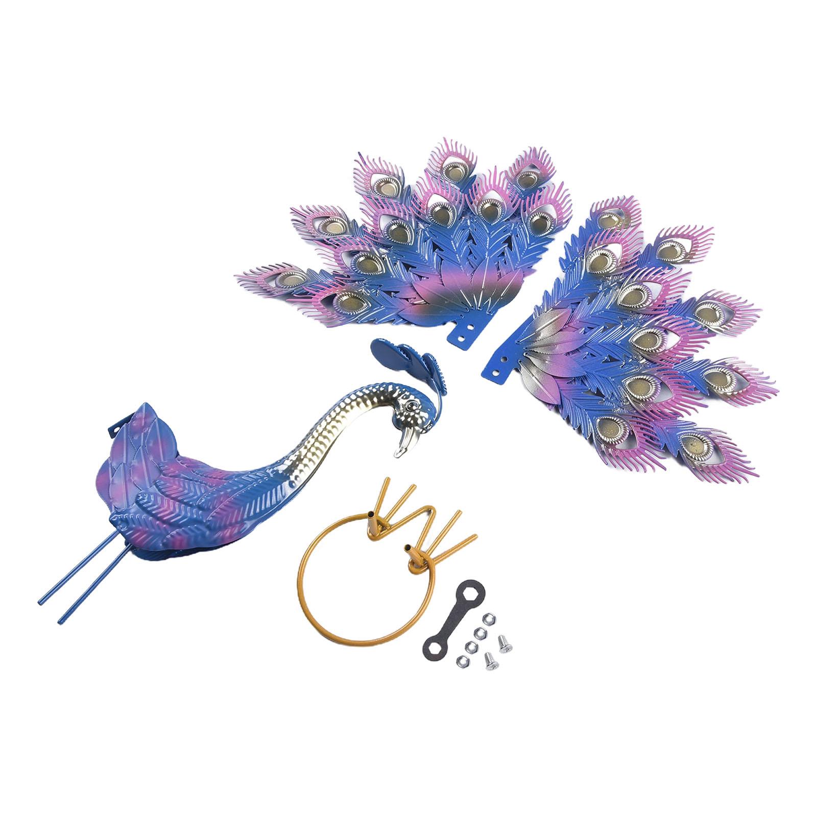 

DIY Peacock Ornament Garden Decoration Ornament Garden Decoration Outdoor Ornament Welcoming Vibe Elegant Touch For Art Lovers S
