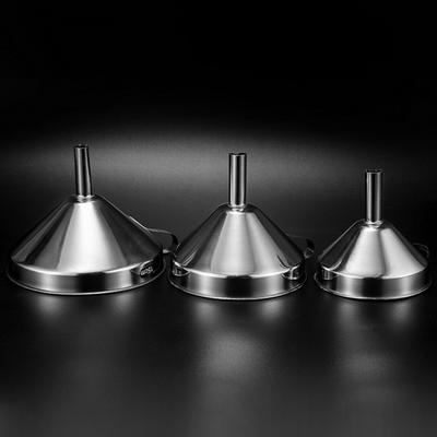 Set Imbuti Imbuto Dispenser Liquidi Strumento Antigoccia Acciaio Inossidabile
