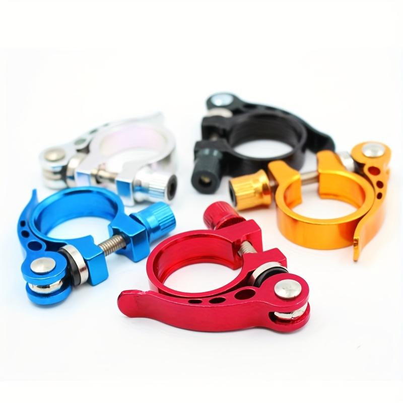 Szybkozamykacz do sztycy podsiodłowej roweru, Blokada sztycy podsiodłowej ze stopu aluminium do rowerów szosowych, Wielokolorowe opcje, Akcesoria, Bezpieczny zacisk sztycy podsiodłowej