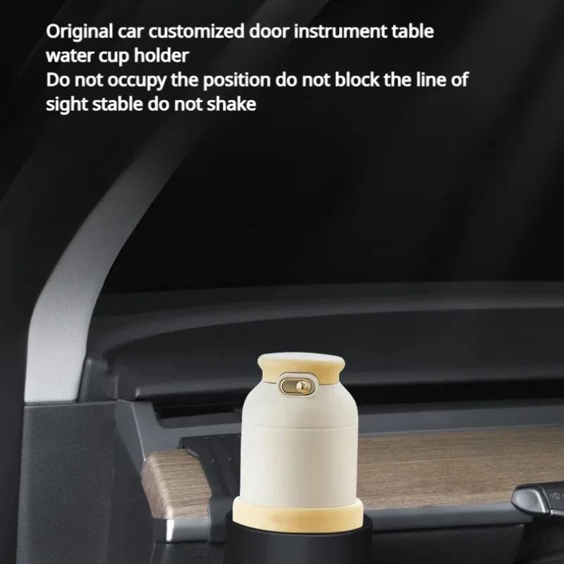 

ALZH089 For Model Y/3 Car Dashboard Water Bottle Holder ABS Coffee Cup Holder Type A