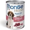 Monge Dog Fresh Pasztet I Kawałki Z Cielęciny 400G