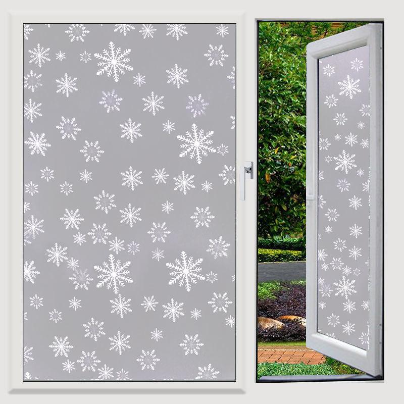 Film pentru fereastră 45x200cm Film cu vitralii matuit Autocolante pentru ferestre de confidențialitate Autocolante autoadezive pentru fereastră.