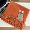 Women's Scarf Women's Solid Color Scarf Shawl Tassel Scarf