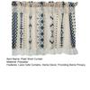 Plaid Short Curtain, Rod Through Top Design, Blocks Oil Smoke And Dust Curtain, Rustic Curtain for Kitchen Half Windows And Cabinet Glass