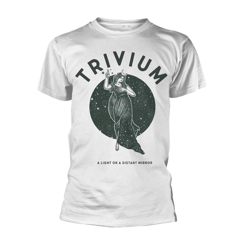 

Trivium Moon Goddess White T shirt - NEW S