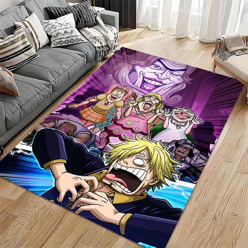 Cartoon Humor Horror Scene Suitable As a Non-slip Mat for the Living Room or Bedroom Sofa