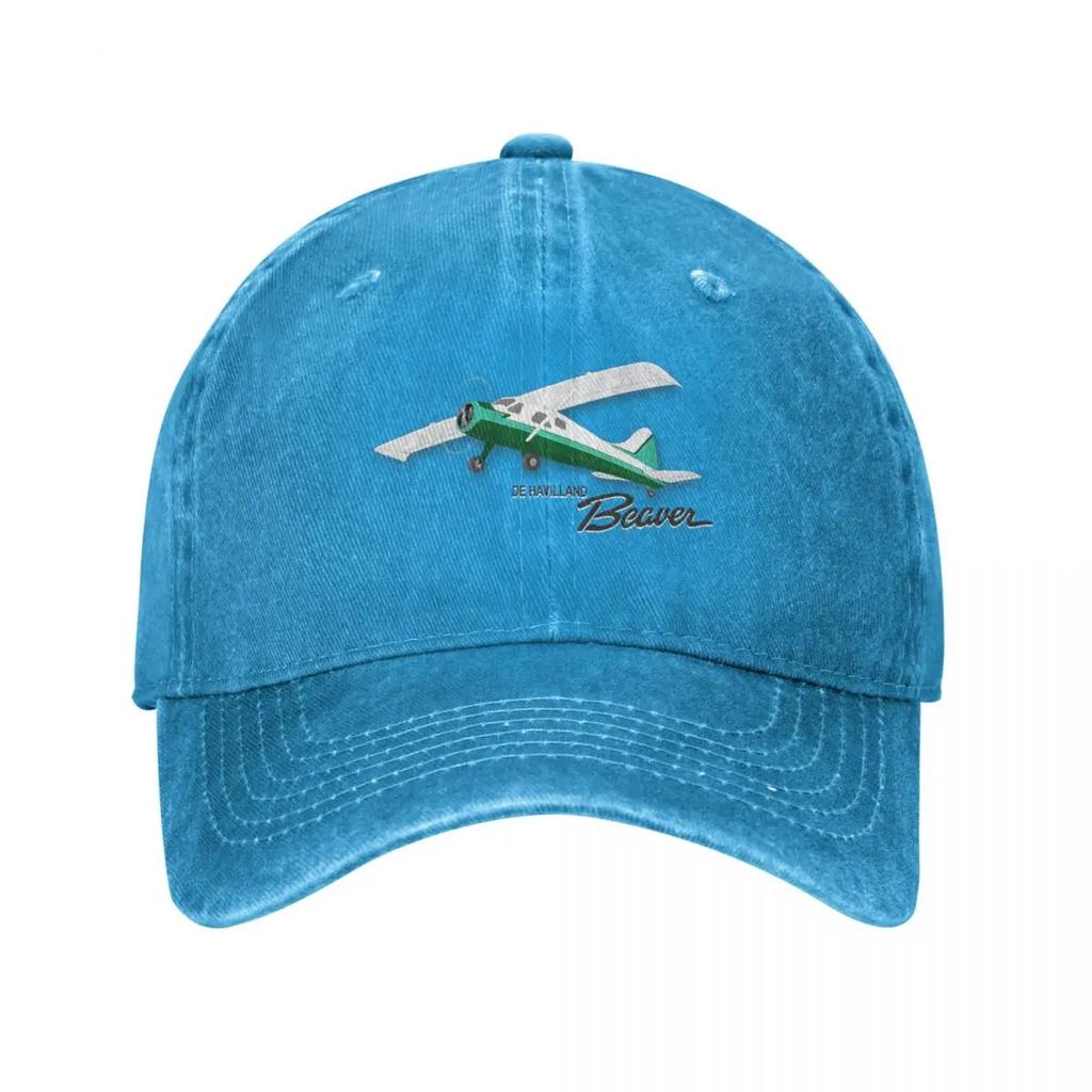 De Havilland Beaver Basebollkeps anpassad Hatt Skärm trendig sommarhatt Damhattar För Solen Unisex
