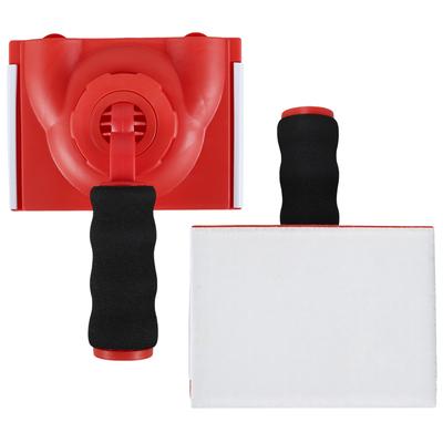 Paint Edge Trimmer Plastic Trim Paint Edger with Rotatable Handle Adjustable Wall Corner Ceilings Pad Painter Applicator Tool