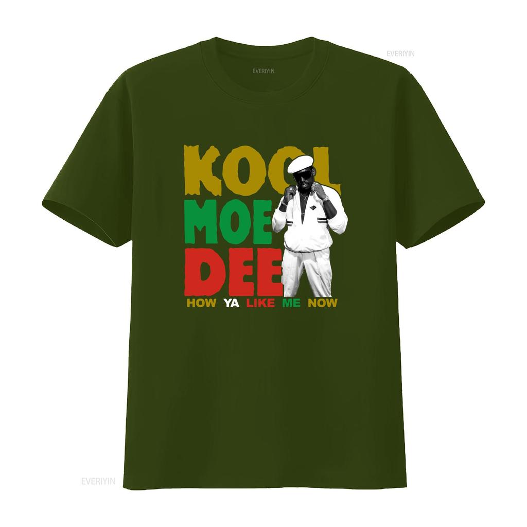 KOOL MOE DEE How Ya Like Me Now T shirt NEW LARGE ONLY vintage Washed Breathable streetwear Casual graphic designer clothes