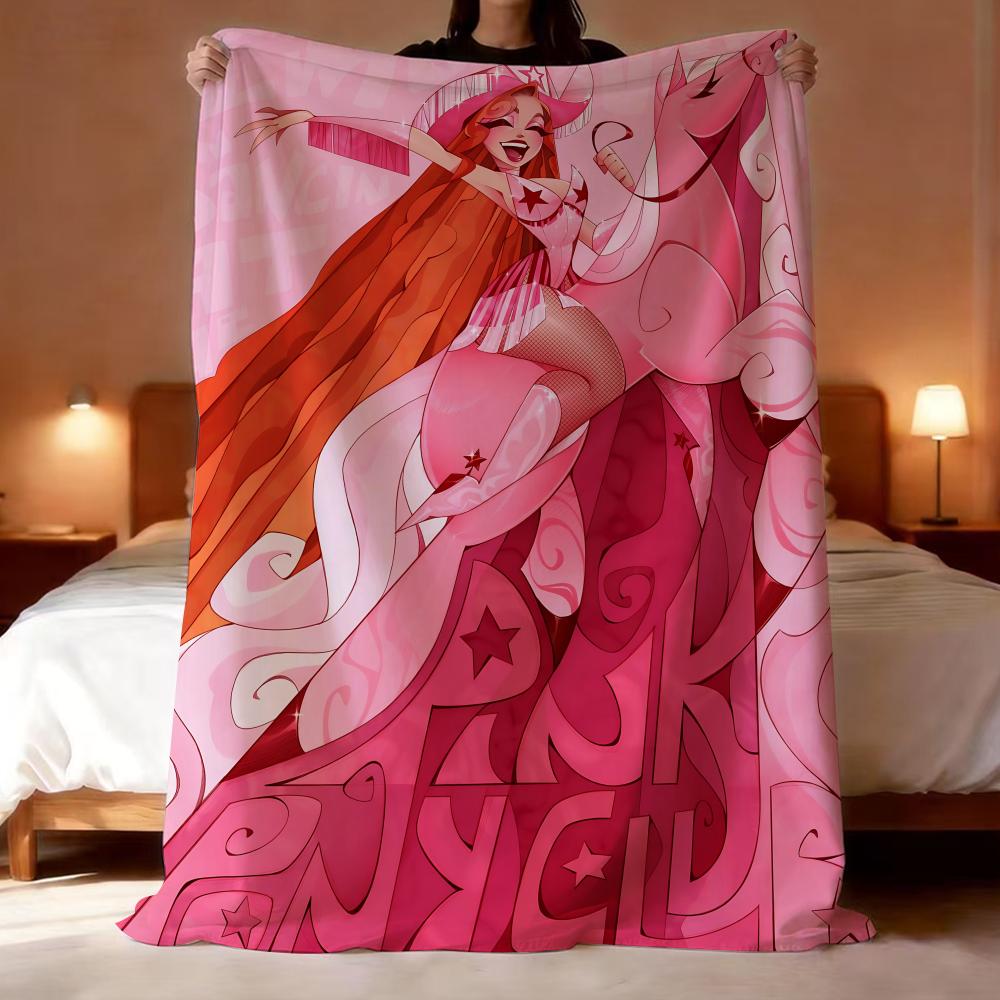 Singer C-Chappell R-Roan Throw Lightweight 240g Flannel Blanket Soft Skin-friendly for Summer Cooling 75X95CM