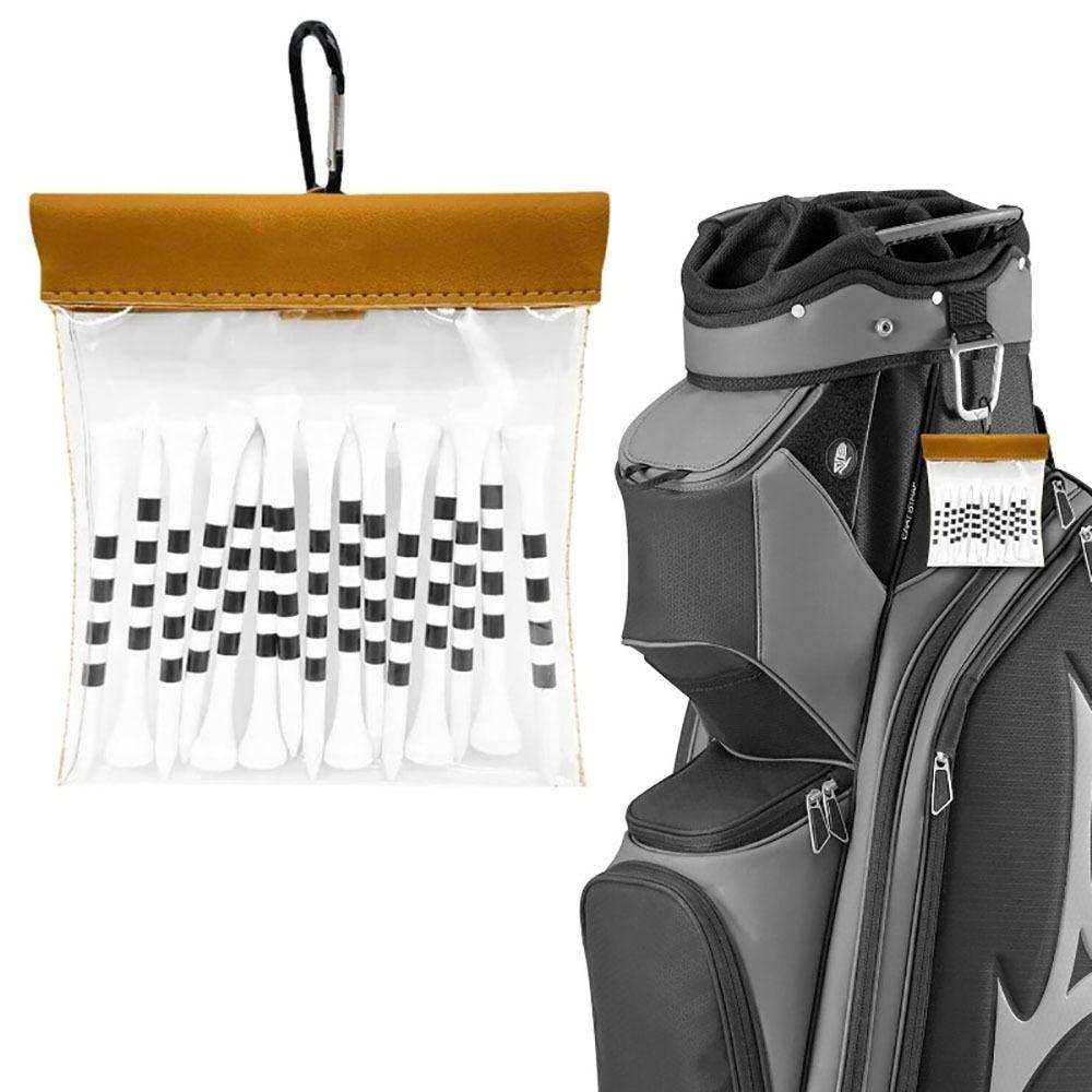 

Golf Supplies Golf Tee Pouch Transparent Golf Tack Bag Accessories Golf Ball Bag