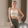 Grenzüberschreitender Sport-BH mit dünnen Trägern: Stoßfest, Sexy, Yoga-Ready Rücken für Lauftraining