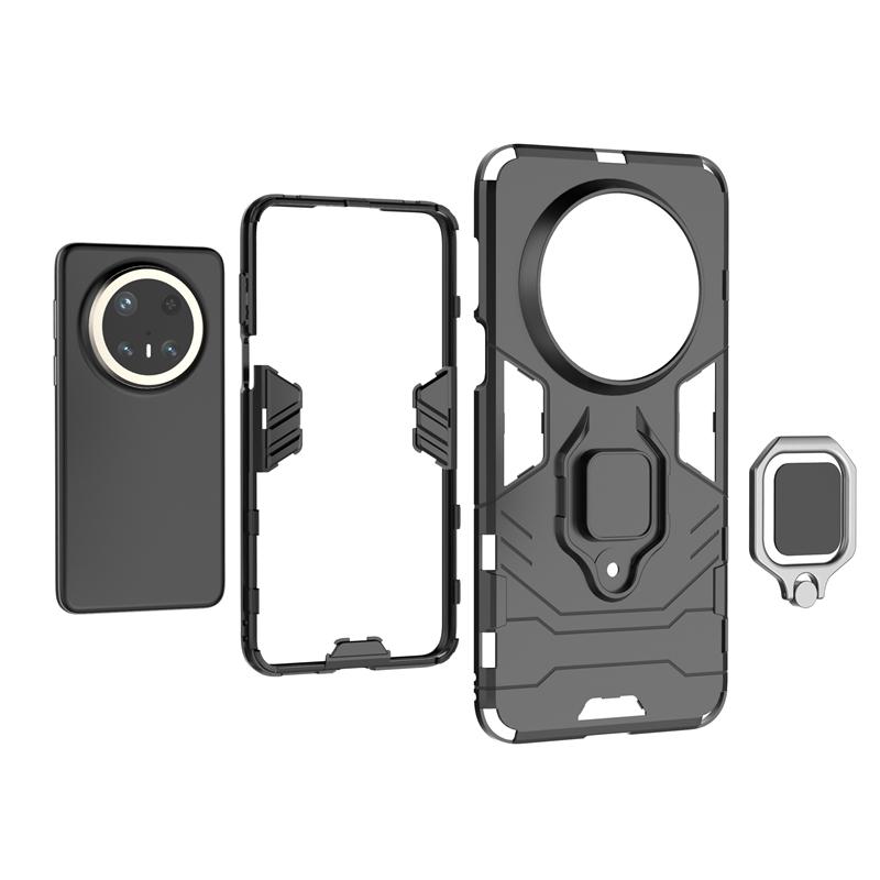 For Huawei Mate 70 Pro Case Cover Huawei Mate 70 Pro Capas Back Shockproof Armor Magnetic Ring Holder Fundas Huawei Mate 70 Pro