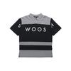 Sportswear Swoosh Logo Patchwork Print Loose Polo Shirt Men Tops Black DJ5370-010