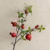 Plastic Simulation Pomegranate Fruit Realistic Fake Plants  Wedding Party Decor