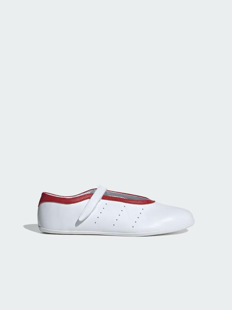 Adidas Shoes - STAN SMITH BALLET - Versatile Low-heeled Shoes for Women - Adidas Clover Pattern J06940