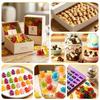 Food-Grade Silicone Gummy Molds Trays Bear Shapes Chocolate Molds New Pudding Mould  Baking
