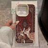Vintage Deer Lichee Pattern Phone Case For iPhone 17 Air 16 e 15 14 13 12 11 Pro Max Plus SE Soft Shockproof Cover