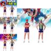 Unique Mario Cosplay Costume Set With Hat Gloves Mustache And Suspenders For Adults