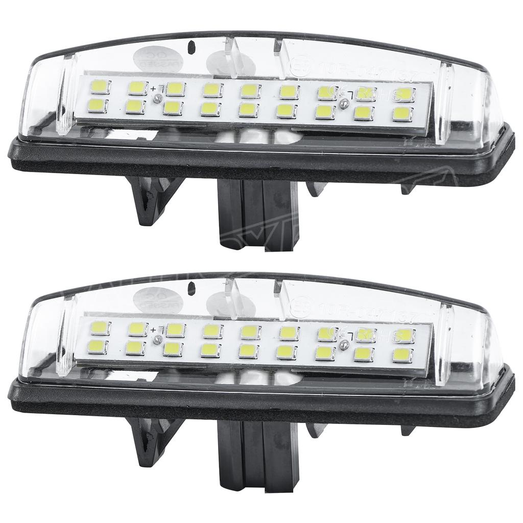 Canbus 12V 18LED Car LED License Number Plate Light Lamp For  Toyota Camry Prius Lexus LS200 GS300 White 6500k Lexus Accessories