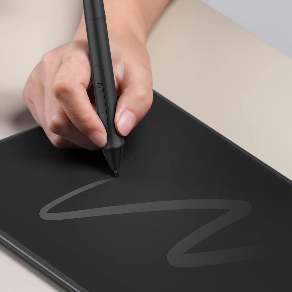 W507 No-Need Stylus Pen, 8192 Pressure Levels, with 2 Customizable Keys, Compatible with Kamvas Pro 12, Kamvas Pro 13, Kamvas Pro 16, Kamvas Pro 20