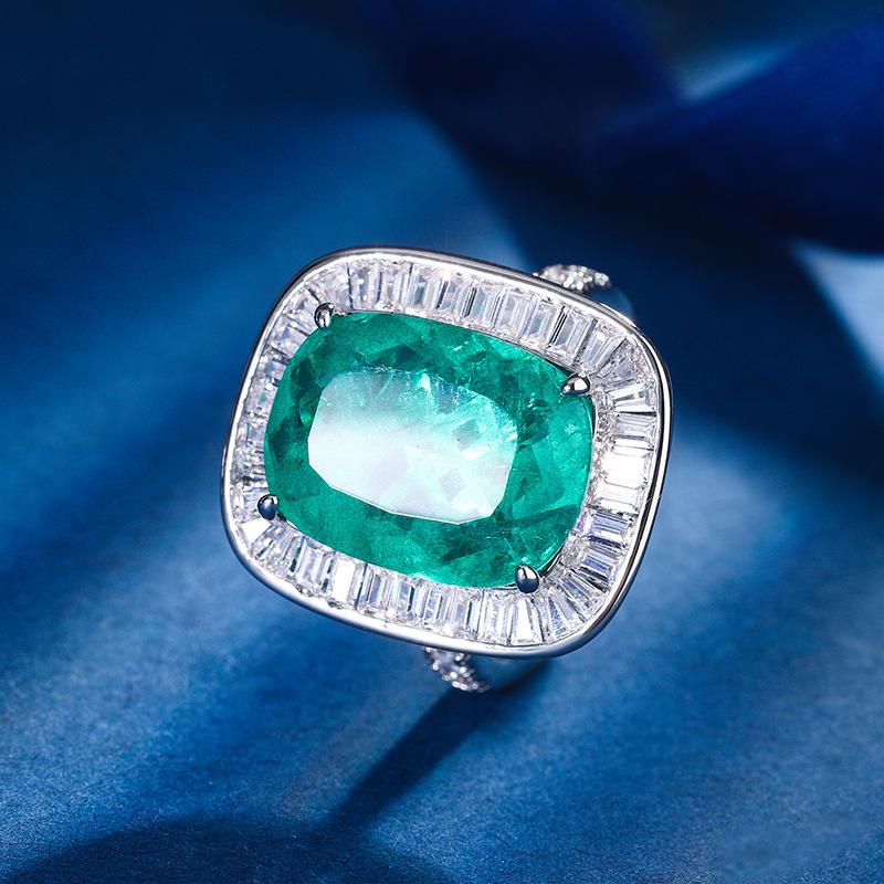 

Ювелирные изделия Медное основание Позолоченное Имитация цвета Драгоценный корунд Толстое Прямоугольное Кольцо Легкая роскошь Женское 12 * 16