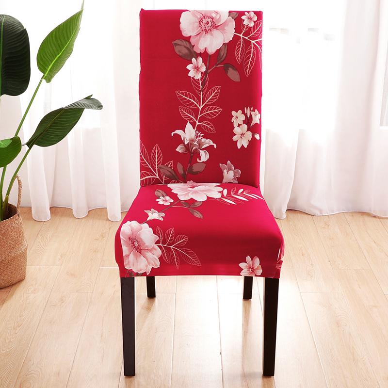Stretch-Stuhlbezug für Esszimmerstühle, schmutzabweisend, Sitzbezug für Wohnzimmer, Hochzeit, Küche, Hotel, Zeremonie, Bankett, Büro, abnehmbar