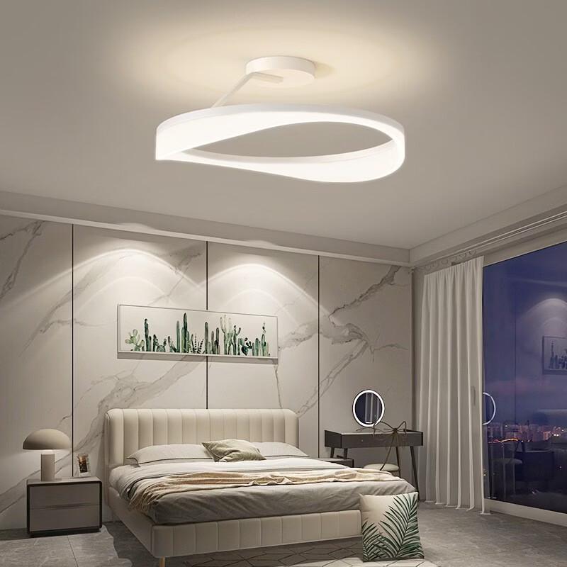 OEING Modern LED Round Bedroom Ceiling Light