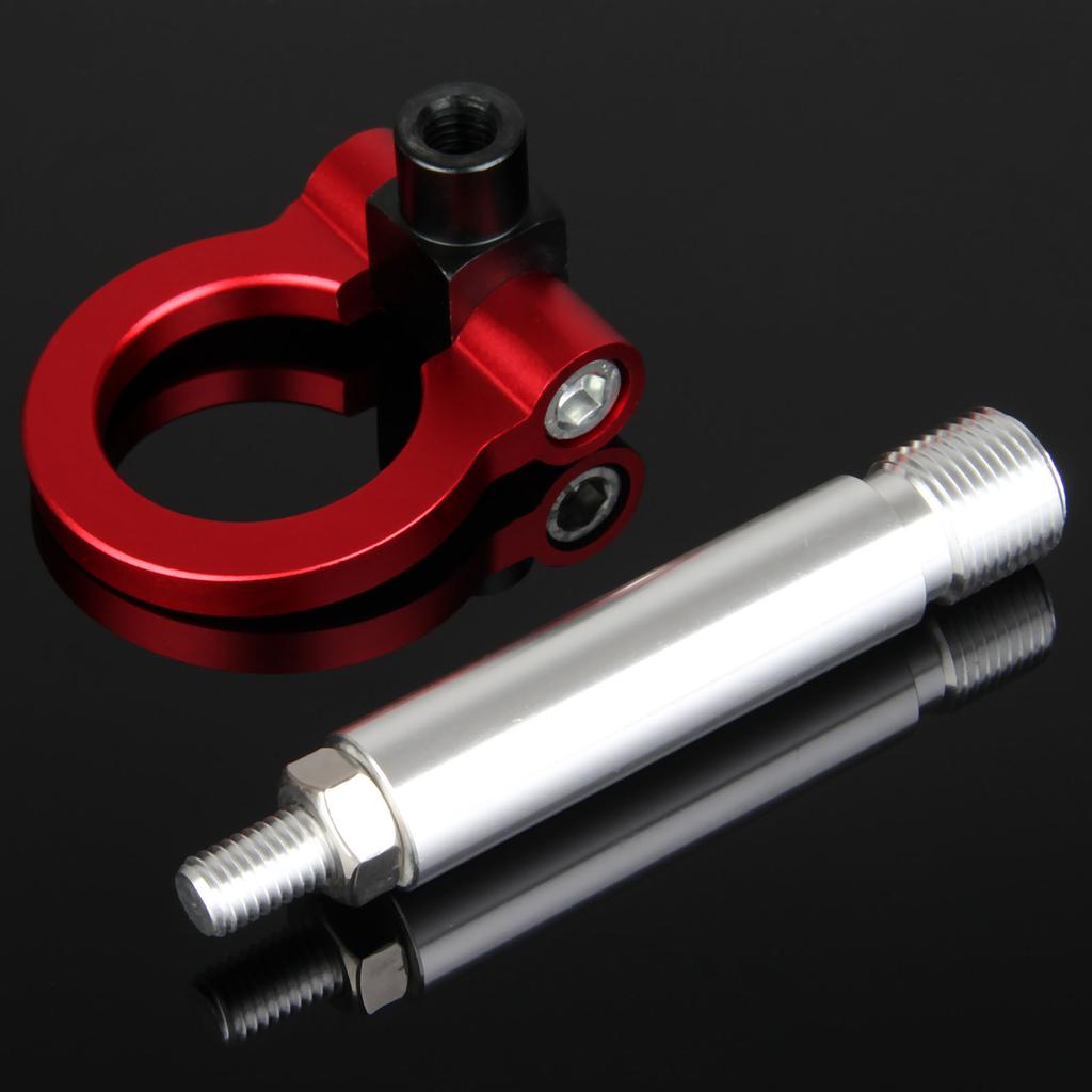 Universal Aluminum Iron Screw-on Auto Car Front Bumper Racing Tow Hook For TOYOTA YARIS COROLLA SCION XB Car Trailer Towing Bars