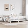 VidaXL Bed Frames and Headboard White 180x200 Cm Solid Pine Wood, Bed, Bedroom Furniture, Wooden Bed, Bed 3306626