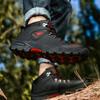 Men's Shoes Hiking Shoes Outdoor Shoes Sports Shoes Autumn and Winter High-top Leather Surface Hiking Off-road Non-slip and Wear-resistant