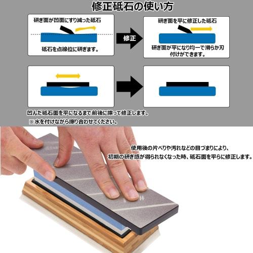 Diamond Double-Sided Grit #180/#120 Grit Whetstone for Surface Refining and Correction